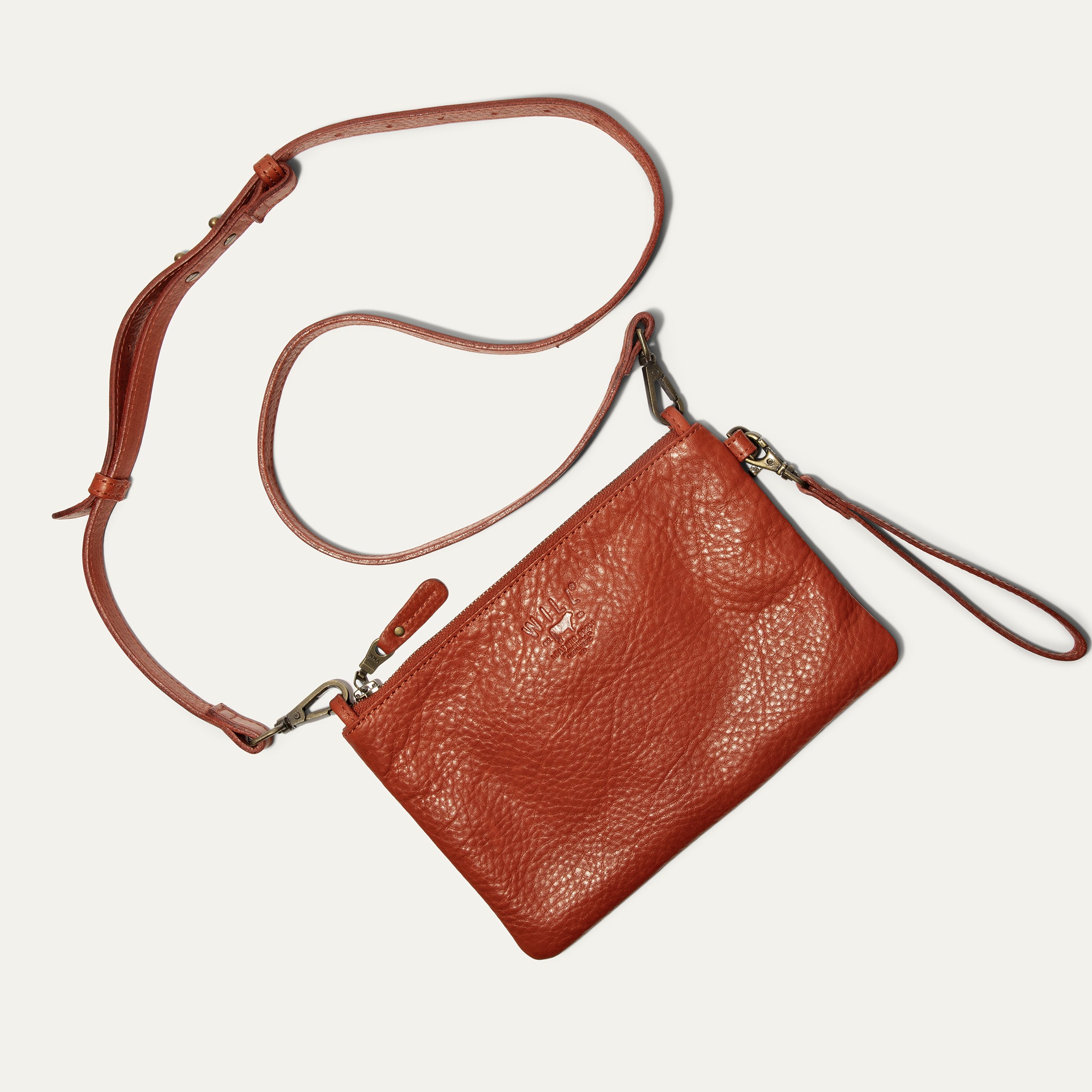 Zip Pouch Medium Crossbody - Will Leather Goods